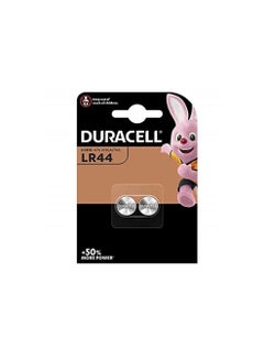 Buy Duracell LR44 1.5V Alkaline Batteries (Pack of 2 Batteries) in UAE