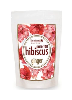 اشتري Herbal Tea Hibiscus Ginger Immunity Booster Caffeine Fights Fever Cold and Flu Caffeine  Free Herbal Tisane 200g في الامارات