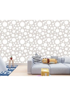 Buy Multi Bubbles Glass Pattern Fabric Wallpaper Covers An Area ​​Up To 4.2Mx3M With Adhesive And Smoothing Tool in Egypt