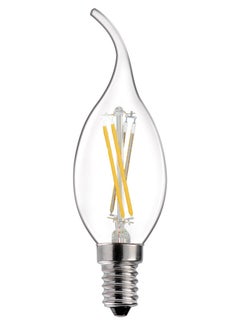 Buy LED Filament Candle Light Bulb 4W 3000K Warm Light in Saudi Arabia