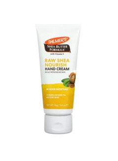 Buy Palmers Shea Butter Formula with Vitamin E Raw Shea Nourish Hand Cream 96 g in Saudi Arabia