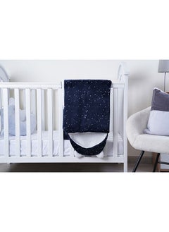 Buy Dorin Kids Hooded Blanket 127X101Cm Navy in UAE