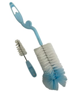 اشتري Pink Blue Bottle cleaning brush blue في مصر