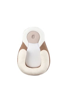 Buy Baby Correction Anti Deviation Head Pillow Side Sleeping Pillow Positioning Pillow Brown in Saudi Arabia