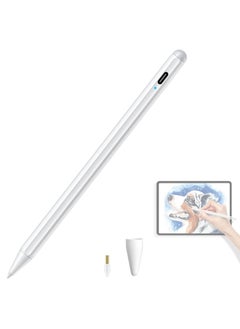 Buy Stylus Pen for Apple iPad - Pencil 2nd Generation for iPad 2018-2022, High Precision iPad Pen, Palm Rejection Stylus Pen for iPad 9 8 7 6, iPad Pro 11/12.9, iPad Air 5 4 3, Pad Mini 6. 5 in UAE