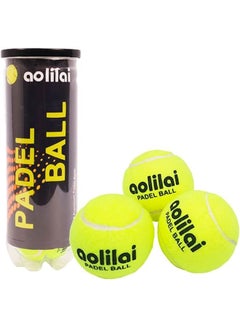 Buy High Performance Padel Tennis Balls Pack Of 3 in Saudi Arabia
