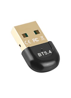 Buy USB Bluetooth Adapter, Bluetooth 5.4 Version Adapter for PC for Windows 11/10/8.1, Bluetooth Receiver & Transmitter for Bluetooth Keyboard, Mouse, Headphone, Speakers, Plug and Play in UAE