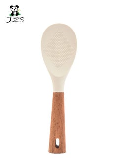 Buy Rice Paddle Non Stick Rice Scooper Silicone Standing Rice Spoon Paddle in Saudi Arabia