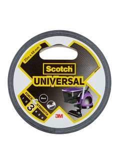 Buy Scotch Duct Unv Black 25mx48mm. 1 roll/pack in UAE