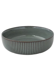 Buy Imperial Porcelain Soup Plate, Green - 18 cm in UAE