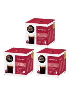 Buy Americano Coffee 16 Capsules Pack of 3 in UAE