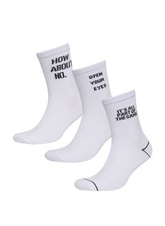 Buy Man High Cut Socks - 3 Pack in Egypt