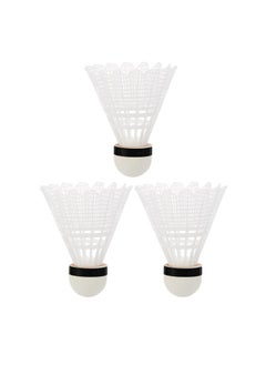 Buy Shuttle Cock Set 3pcs, 8cm Sporting Elegance for Recreational Fun in UAE