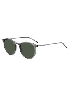 Buy Men's Uv Protection Round Shape Metal Sunglasses Hg 1286/S Green 46 - Lens Size: 45.9 Mm - Gry Rut in Saudi Arabia