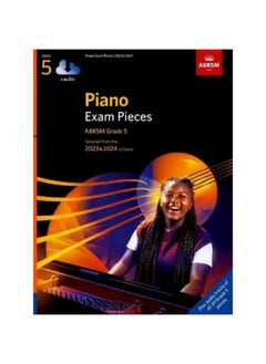 اشتري Piano Exam Pieces 2023 & 2024, ABRSM Grade 5, with audio: Selected from the 2023 & 2024 syllabus في الامارات