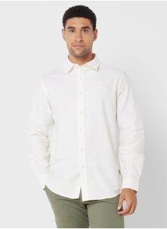 Buy Logo Slim Fit Shirt in UAE