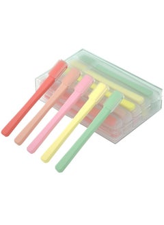 Buy 5-Piece Silicone Training Toothbrush, Baby Mouth Cleaner, Each Individually Packaged with A Storage Box, Classic Macaron Color Scheme in Saudi Arabia