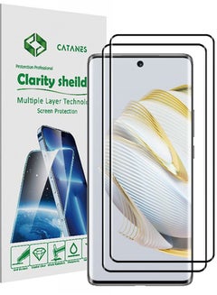 اشتري 2 Pack For Huawei Nova 10 SE Screen Protector Tempered Glass Full Glue Back في الامارات