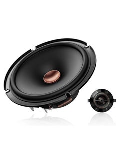 اشتري PIONEER TS-D65C D Series 6-1/2" 2-Way 270 W Max Power, Aramid Fiber IMPP Cone, 26mm Polyester Dome Tweeter-Swivel Design - Component Speakers (Pair) في الامارات