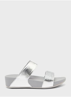 اشتري Double Strap Wedge Sandal في الامارات