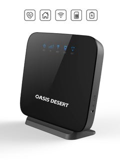 اشتري B30 4G LTE Router with SIM Card Slot 300Mbps Home Mobile WiFi Hotspot Router Black في السعودية