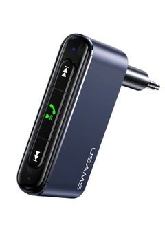 Buy BT Blue tooth Car Accessories Adapter Hands-free Call 3.5mm Mini Jack Wireless Audio Receiver in UAE