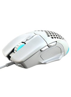 اشتري TAIOU USB Wired E-sports Mouse Gaming Mouse with RGB Breathing Light Adjustable DPI for Laptop Desktop PC Computer في الامارات