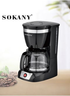 Buy 12-Cup Drip Coffee Maker, Coffee Machine With Automatic Pause And Keep Warm Function,With Detachable And Reusable Filter,950W CM-108s in Saudi Arabia