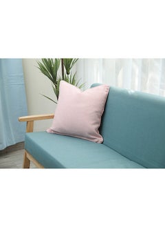 اشتري Cathaline Ribbed Cushion Cover 45x45Cm Pink في الامارات