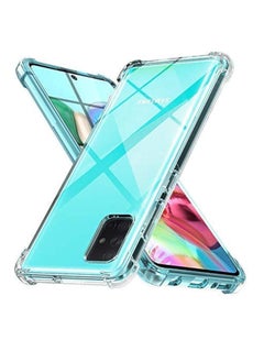 Buy Anti-shock Transparent Case Clear For Samsung A71 - Clear in Egypt