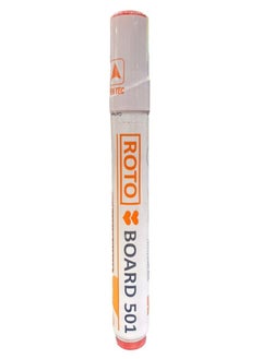 Buy Roto board 501 white board marker dry safe ink pack of 12 pcs. - red in Egypt