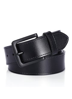 Buy 110CM Mens Leather Retro Denim Belt in UAE