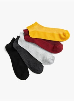 Buy Basic Bootie Socks Set 5-Pack in UAE