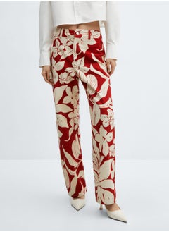 اشتري Printed High Waist Pants في السعودية