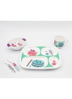 Buy Kids 5 pieces Melamine Set Candy K5 in Egypt