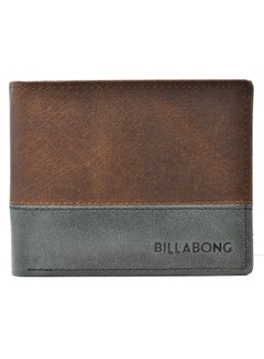 اشتري محفظة Billabong من الجلد الطبيعي باللون البني للرجال في الامارات