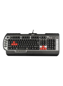 Buy A4Tech X7 G800V Anti-Ghosting 8-Key Rollover USB PC Gaming Keyboard with Wide Palm Rest in UAE