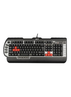 اشتري A4Tech X7 G800V Anti-Ghosting 8-Key Rollover USB PC Gaming Keyboard with Wide Palm Rest في الامارات