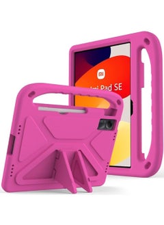 Buy Kids Case For Xiaomi Redmi Pad SE 11-Inch , EVA Foam Lightweight Shockproof Duarable, Tablet Cover with Handle Stand in UAE