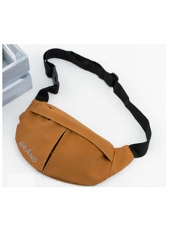 Buy Water Proof Cross and Waist Bag - Mustard in Egypt