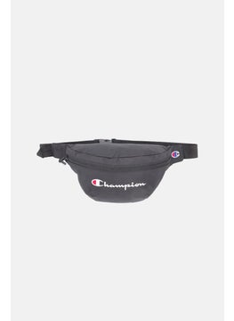 Buy Unisex Brand Logo Waist Bag 26 L x 17 H x 2 W cm, Black and White in UAE