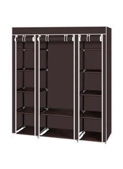 اشتري Fabric Wardrobe Organizer Brown في السعودية