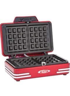 Buy Waffle Maker 750W RED in Saudi Arabia