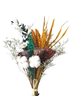 Buy Dried flower bouquet living room decoration ornaments real flowers natural gift in UAE