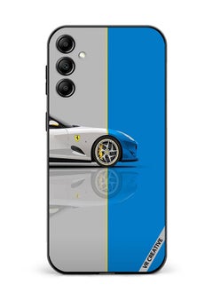 Buy Protective Case Cover For Samsung Galaxy A54 Car Design Multicolour in UAE