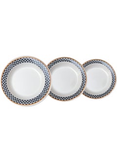 Buy 18 Pieces Plate Set in Saudi Arabia