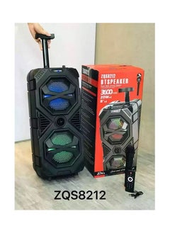 Buy Rechargeable Wireless Led Trolley Dual Stereo Wireless Speaker For Ktv Karaoke in Saudi Arabia