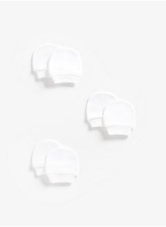 Buy White Baby Mitts 3 Pack in UAE