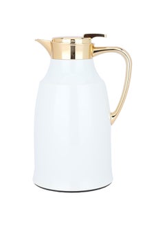 Buy White Pearl Gold Thermos 1.3 Litres in Saudi Arabia