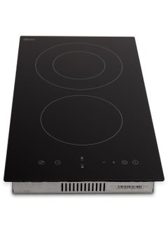 Buy Ugine Built-in Electric Hot Plate, Ceramic 60x90 Cm, 5 Ceramic Burners, 3200W, Safety, Electronic Control and Touch, Black - UBIH30T in Saudi Arabia